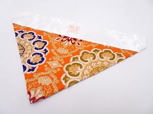 K100　未使用品　本金金襴打敷